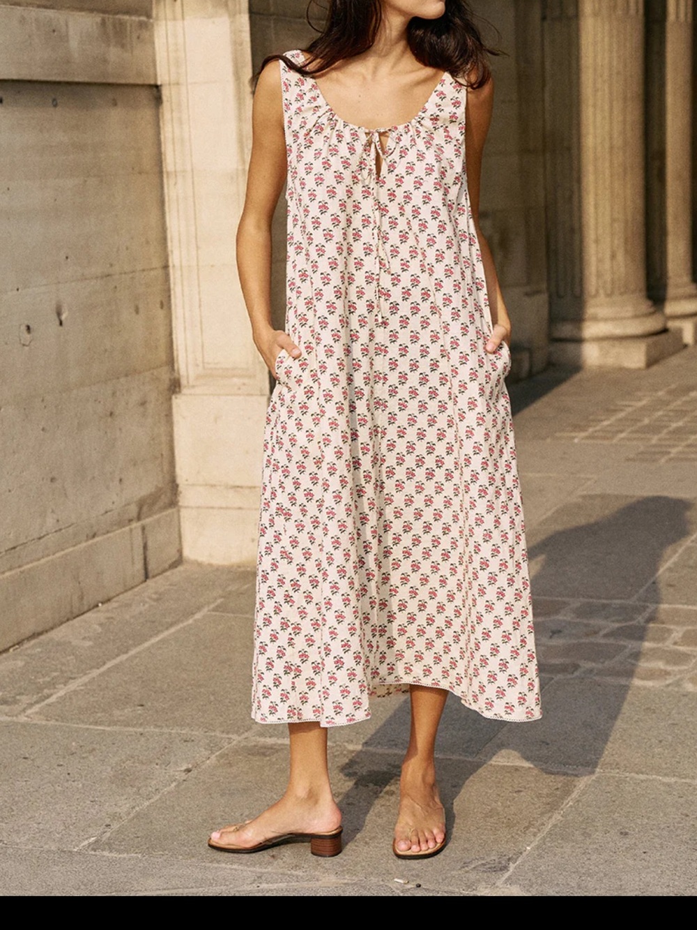 Daugthers Of India Sundress Midi Peony NWT